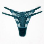 Braguitas de mujer sexys de talle bajo, tanga transparente para mujer, ropa interior sexy, braguitas de tiras finas.
