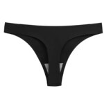 BZEL-tangas de satén de seda para mujer, ropa interior deportiva sin costuras, lencería Sexy, bragas calientes - Imagen 4
