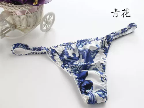 Tanga de satén Sexy para mujer, ropa interior de talla grande, bragas de tiro bajo, Tanga corto sin costuras de secado fácil y transpirable, nuevo