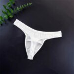 4 Uds. De Tanga para Hombre, bolsa de algodón sin costuras, Tanga Sexy para Hombre, suspensorio, bolsa para pene, Tanga fino transpirable, calzoncillos masculinos - Imagen 4