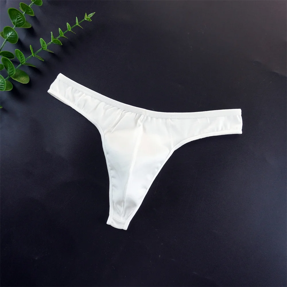 4 Uds. De Tanga para Hombre, bolsa de algodón sin costuras, Tanga Sexy para Hombre, suspensorio, bolsa para pene, Tanga fino transpirable, calzoncillos masculinos