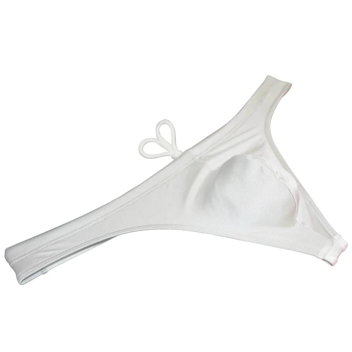 Tanga de Baño para Hombre, con Cordón Ajustable, de Secado Rápido, Elástico, Transpirable y Sedoso
