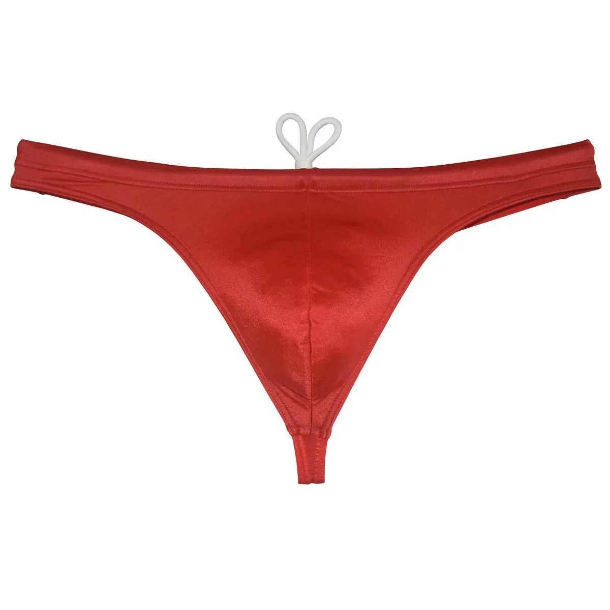 Tanga de Baño para Hombre, con Cordón Ajustable, de Secado Rápido, Elástico, Transpirable y Sedoso