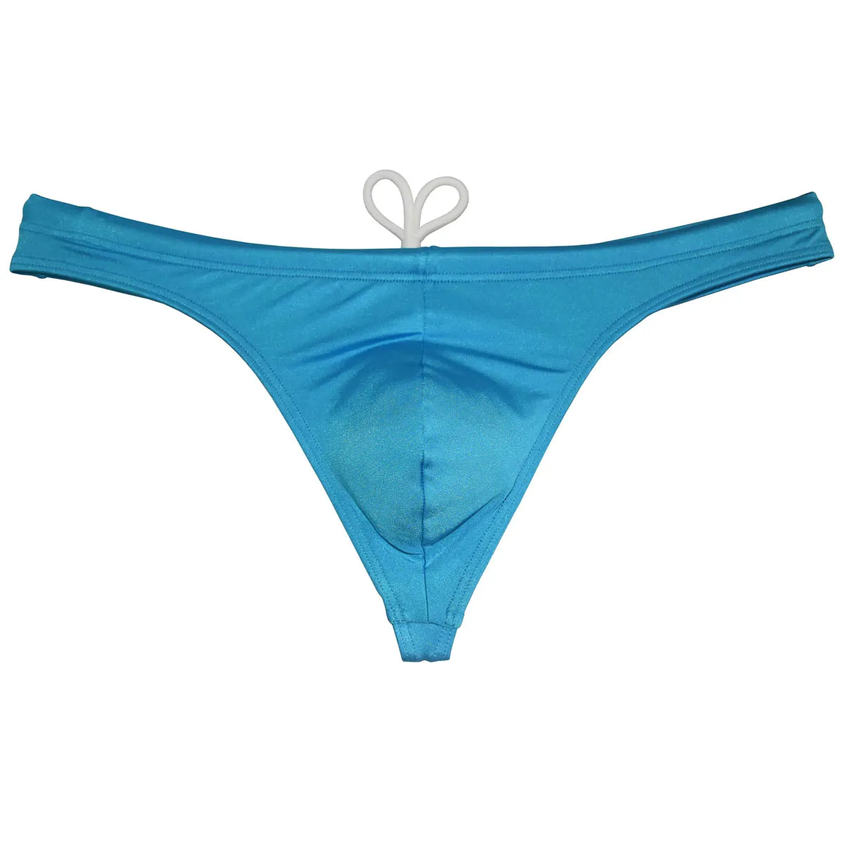 Tanga de Baño para Hombre, con Cordón Ajustable, de Secado Rápido, Elástico, Transpirable y Sedoso
