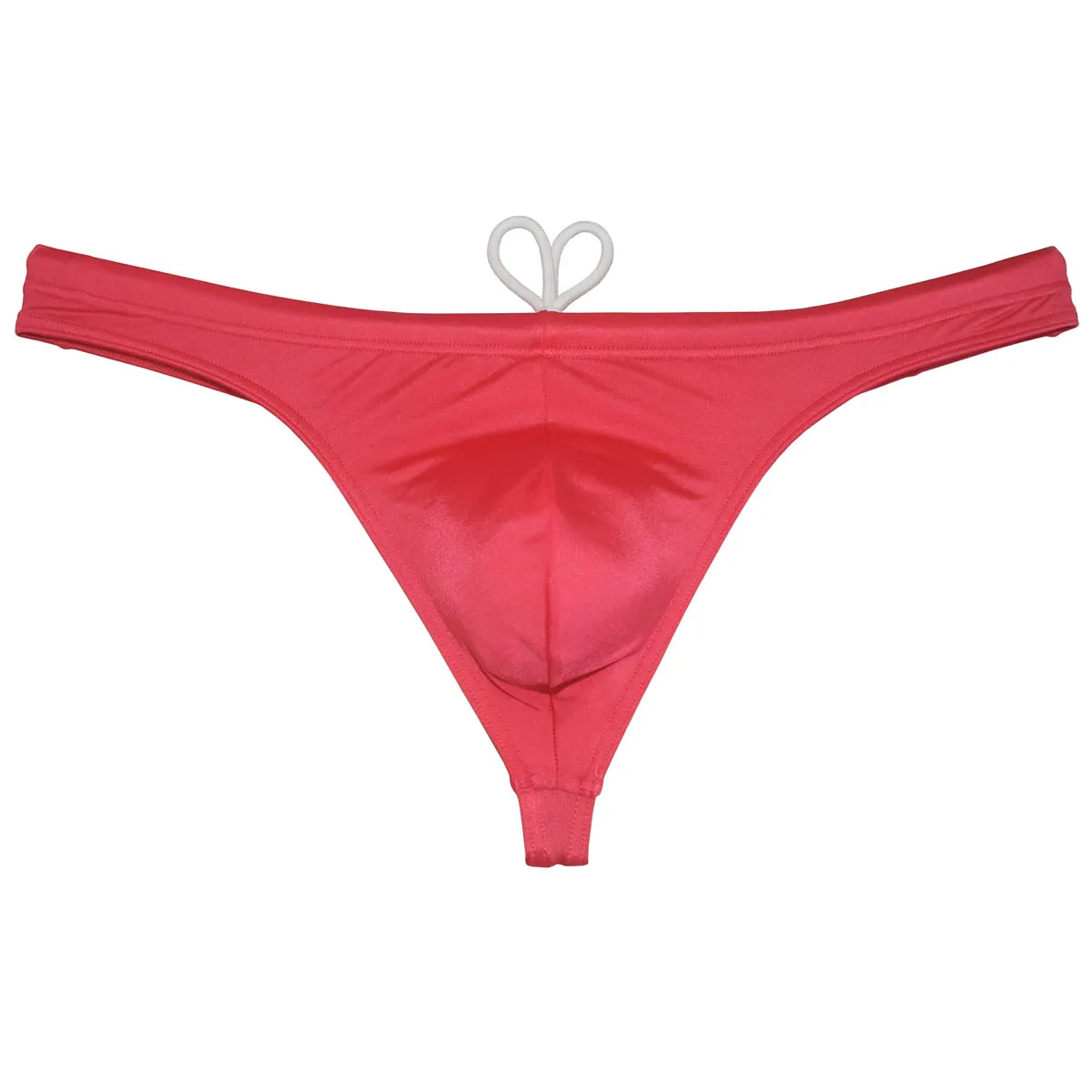 Tanga de Baño para Hombre, con Cordón Ajustable, de Secado Rápido, Elástico, Transpirable y Sedoso