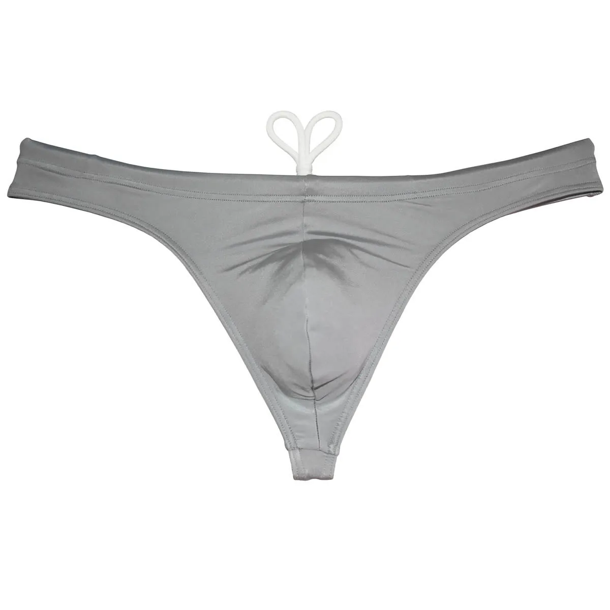 Tanga de Baño para Hombre, con Cordón Ajustable, de Secado Rápido, Elástico, Transpirable y Sedoso
