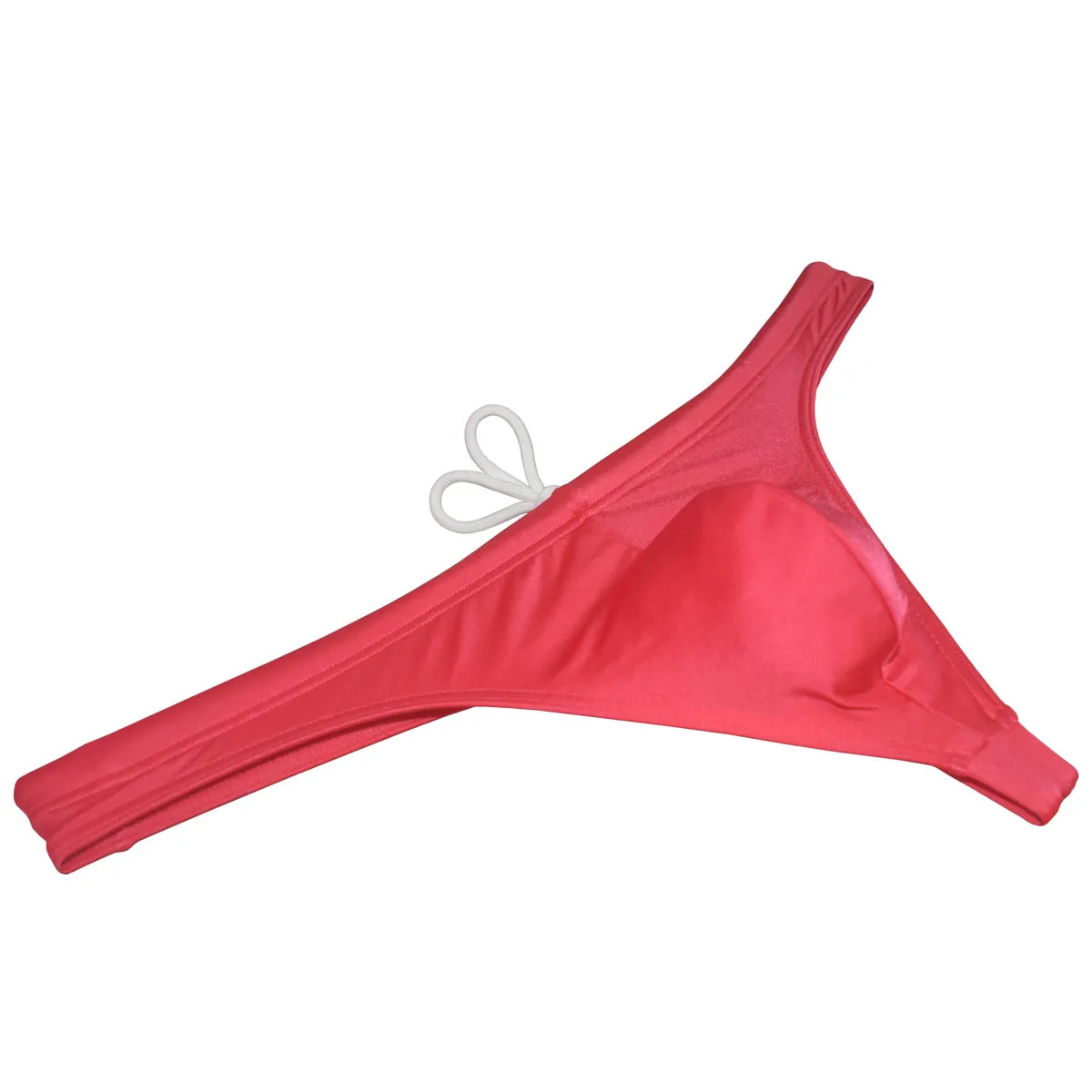 Tanga de Baño para Hombre, con Cordón Ajustable, de Secado Rápido, Elástico, Transpirable y Sedoso