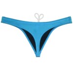 Tanga de Baño para Hombre, con Cordón Ajustable, de Secado Rápido, Elástico, Transpirable y Sedoso - Imagen 2