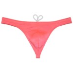 Tanga de Baño para Hombre, con Cordón Ajustable, de Secado Rápido, Elástico, Transpirable y Sedoso - Imagen 4
