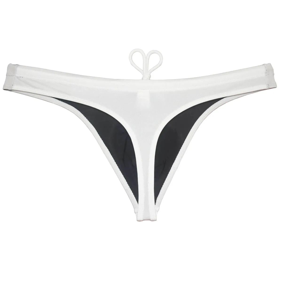Tanga de Baño para Hombre, con Cordón Ajustable, de Secado Rápido, Elástico, Transpirable y Sedoso