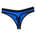 Tanga Bkini Sexy con diseño de agujero para pene para hombre, ropa interior masculina con borde cubierto elástico de retales, a la moda, encantador - Imagen 6