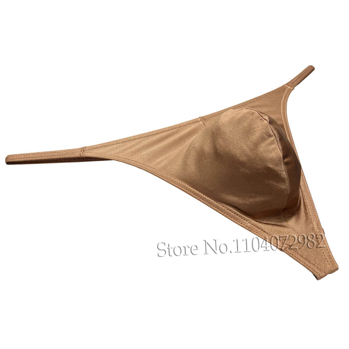 Ropa interior para hombre, Tanga, bolsa de contorno, Tangas, calzoncillos atrevidos, Bikini sedoso brillante, bragas de playa de tiro bajo para hombre, bragas suaves Sissy