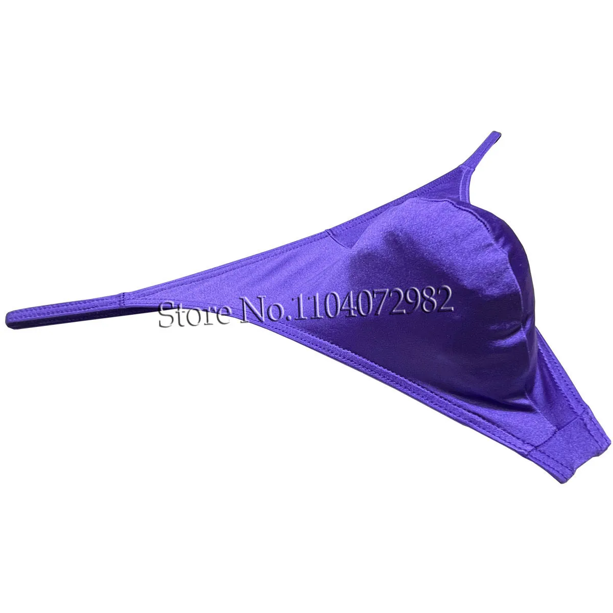 Ropa interior para hombre, Tanga, bolsa de contorno, Tangas, calzoncillos atrevidos, Bikini sedoso brillante, bragas de playa de tiro bajo para hombre, bragas suaves Sissy