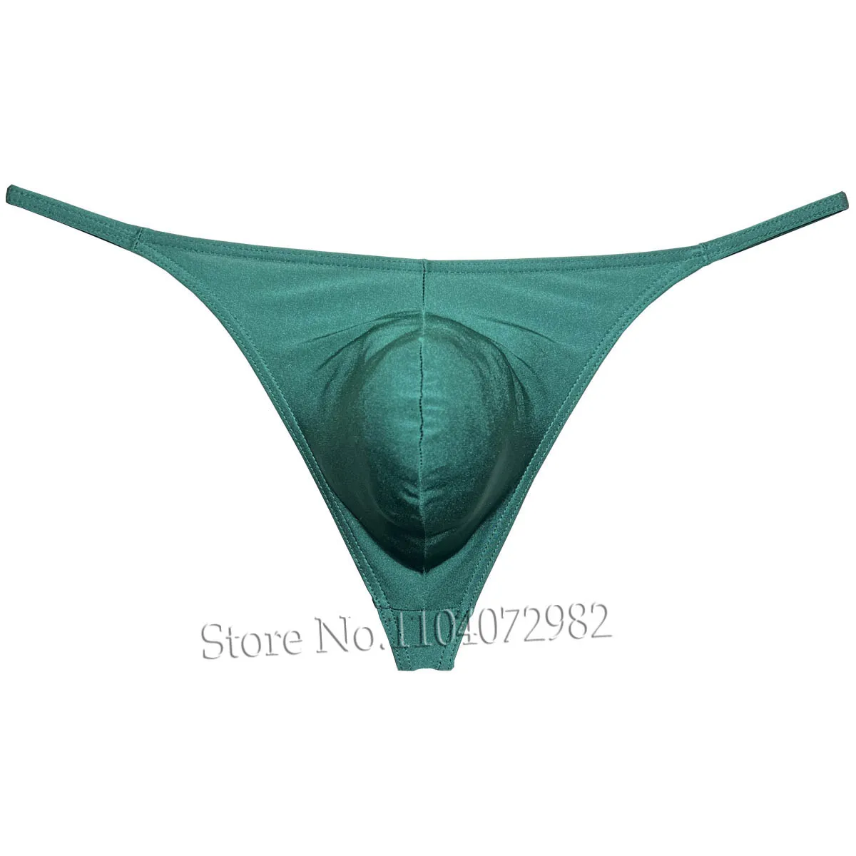 Ropa interior para hombre, Tanga, bolsa de contorno, Tangas, calzoncillos atrevidos, Bikini sedoso brillante, bragas de playa de tiro bajo para hombre, bragas suaves Sissy