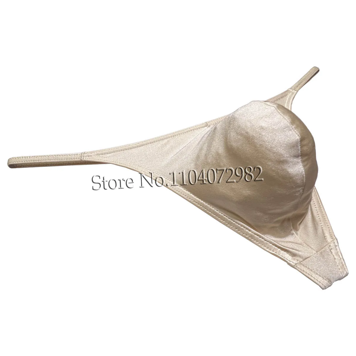Ropa interior para hombre, Tanga, bolsa de contorno, Tangas, calzoncillos atrevidos, Bikini sedoso brillante, bragas de playa de tiro bajo para hombre, bragas suaves Sissy