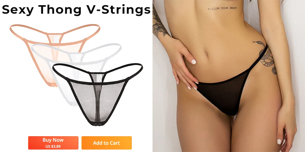 Bragas transparentes sexys para mujer, Tanga de malla, ropa interior negra de tiro bajo, CYHWR, 3 unids/lote por paquete