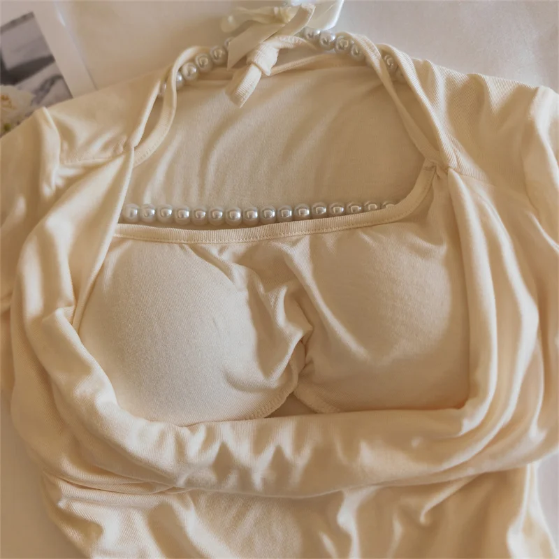 Conjunto de ropa de dormir para mujer de manga corta