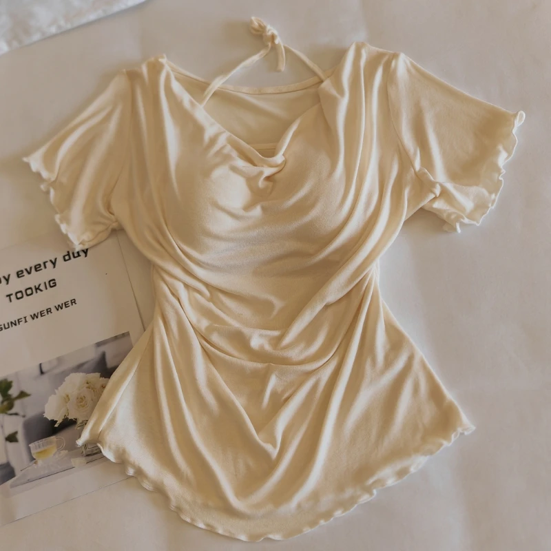 Conjunto de ropa de dormir para mujer de manga corta