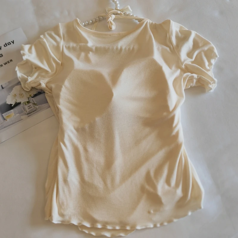 Conjunto de ropa de dormir para mujer de manga corta