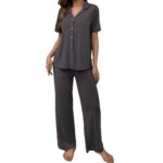 Conjuntos de Pijamas para Mujer, Pijamas con Pantalones, Traje de Casa para Mujer, Pijamas Femeninos, Ropa de Dormir Sexy para Mujer - Imagen 6