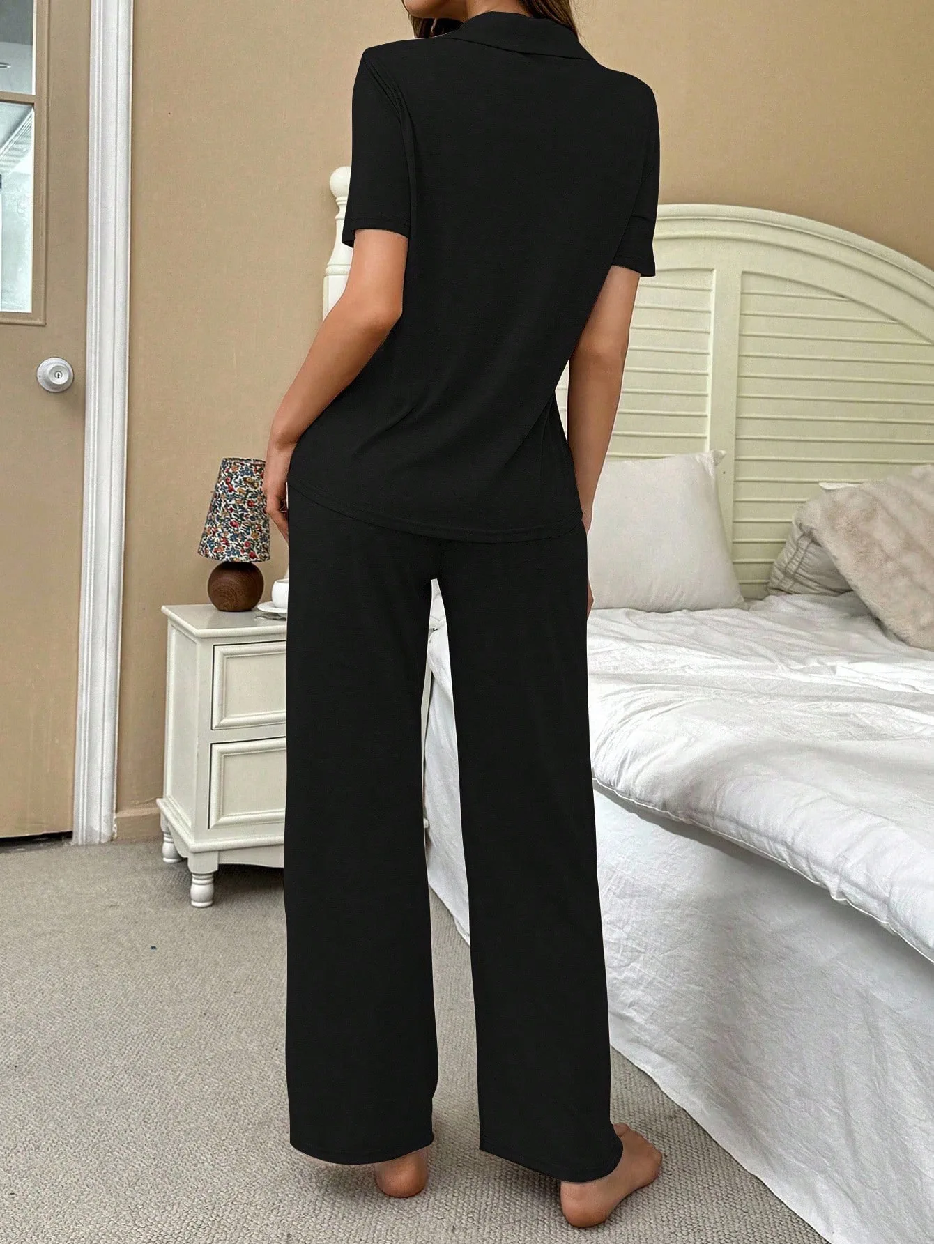Conjuntos de Pijamas para Mujer, Pijamas con Pantalones, Traje de Casa para Mujer, Pijamas Femeninos, Ropa de Dormir Sexy para Mujer