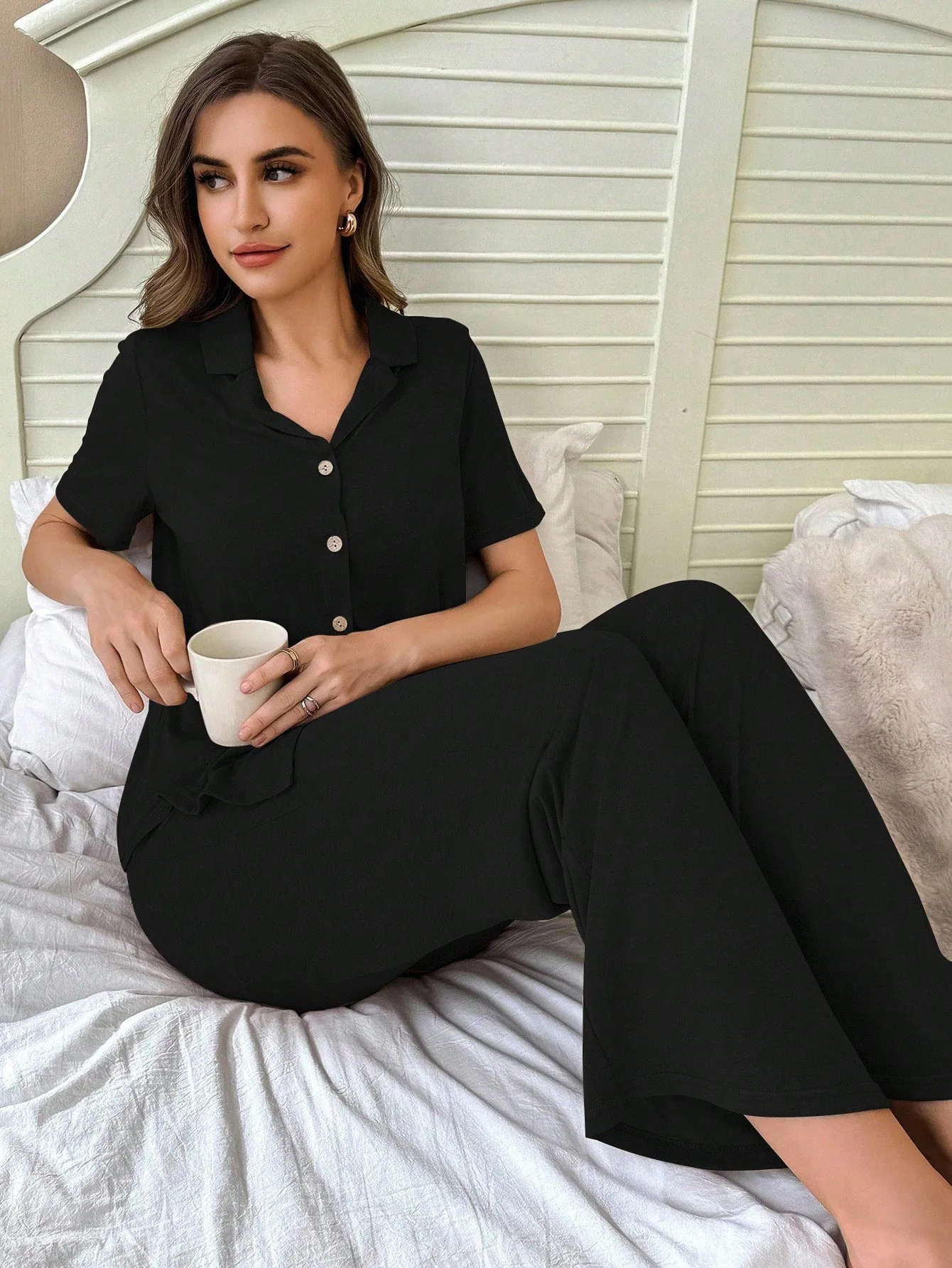 Conjuntos de Pijamas para Mujer, Pijamas con Pantalones, Traje de Casa para Mujer, Pijamas Femeninos, Ropa de Dormir Sexy para Mujer