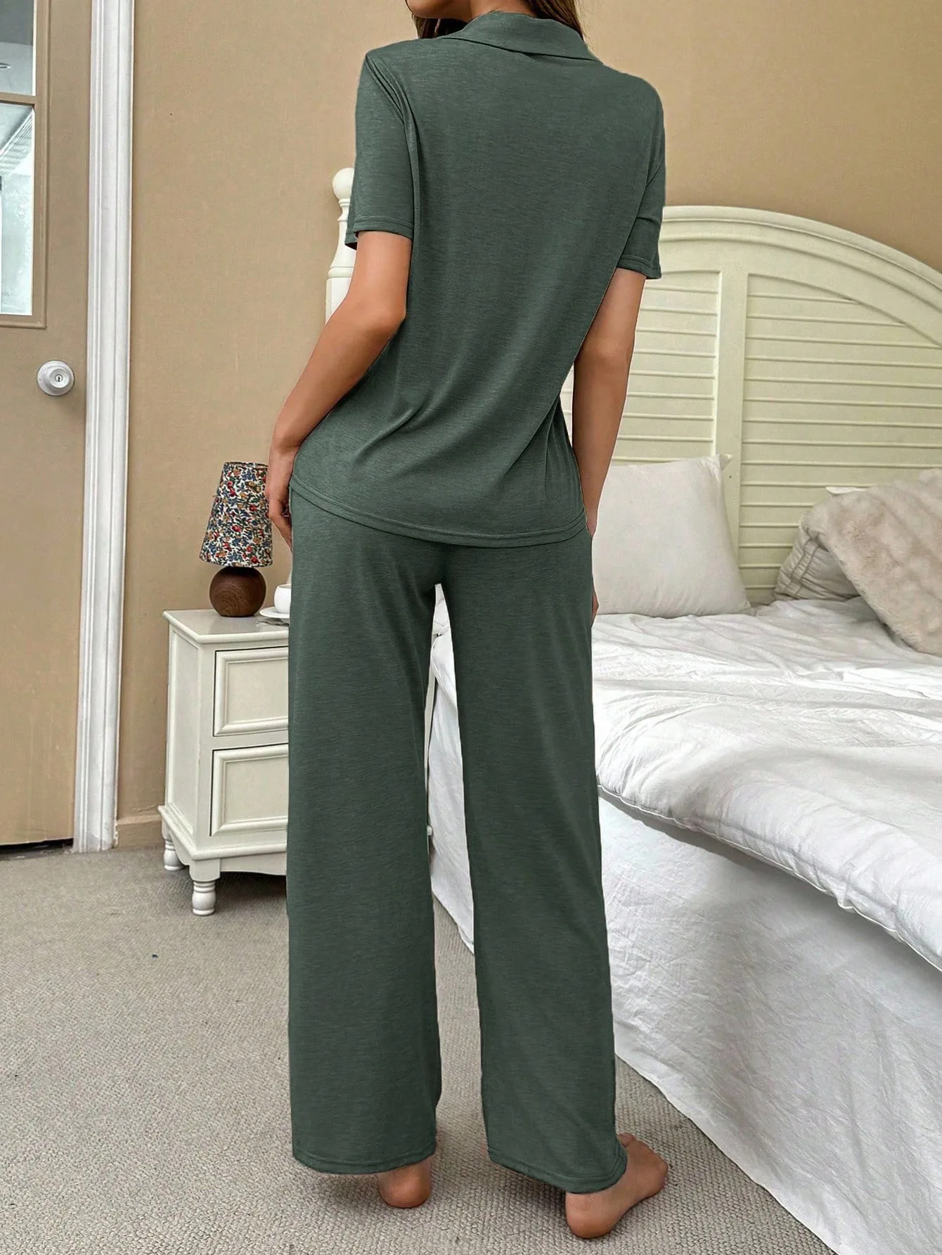 Conjuntos de Pijamas para Mujer, Pijamas con Pantalones, Traje de Casa para Mujer, Pijamas Femeninos, Ropa de Dormir Sexy para Mujer