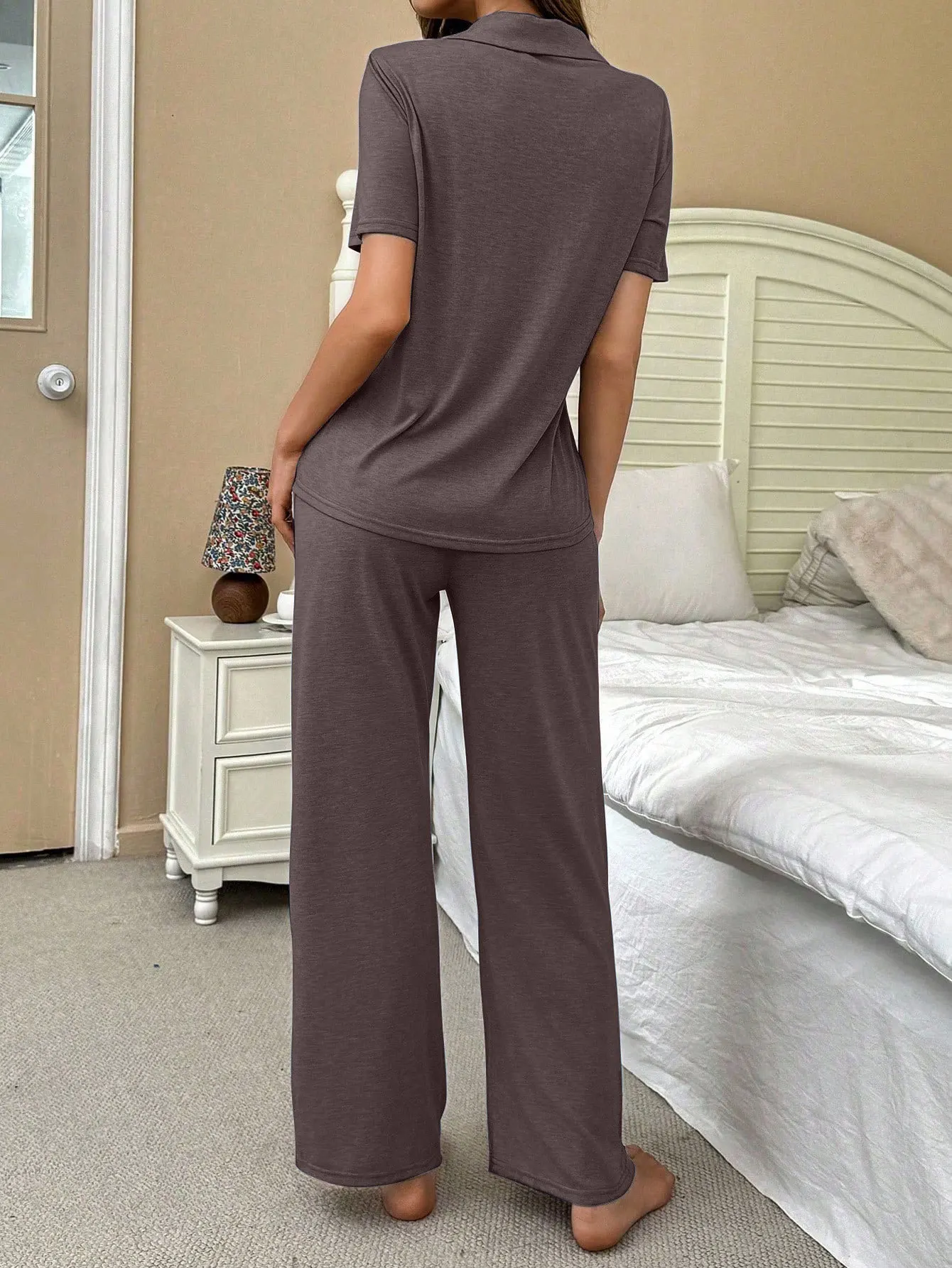 Conjuntos de Pijamas para Mujer, Pijamas con Pantalones, Traje de Casa para Mujer, Pijamas Femeninos, Ropa de Dormir Sexy para Mujer