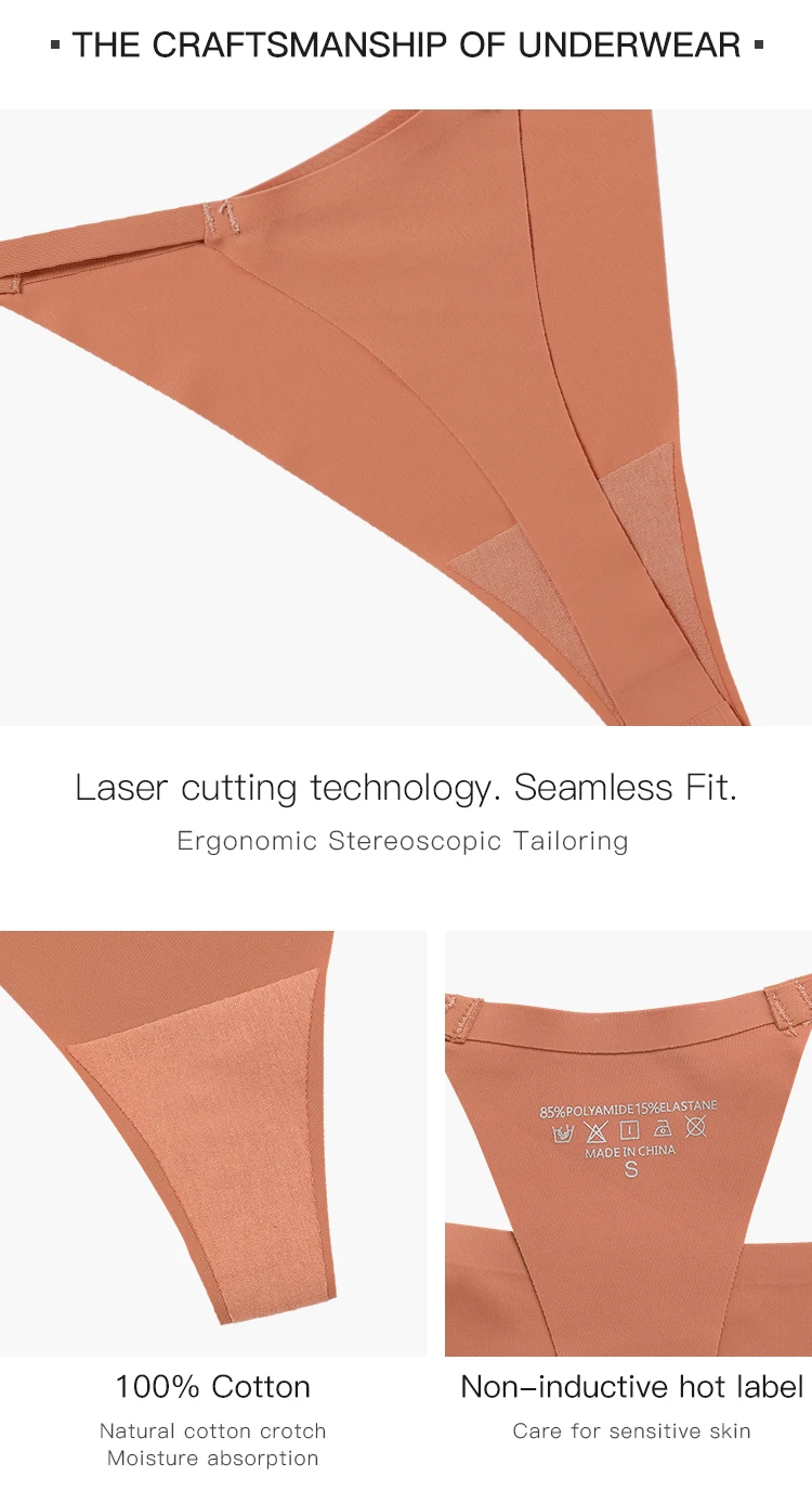 Gran oferta de calzoncillos sexis con espalda en T para mujer, tangas elásticas, ropa interior para mujer, Tanga, bragas sin costuras para mujer