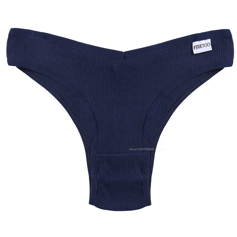 Braguitas de lencería de algodón de color sólido, ropa interior sexy para mujer, tangas, calzones para mujer y niña, bragas, tanga, bikini.