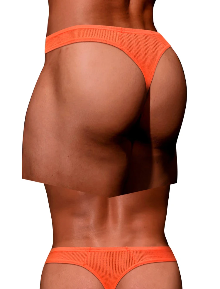 Tanga Moldeadora de Cuerpo para Hombre, Mezcla de Nailon de Alta Elasticidad, Bolsa Convexa, Cintura Baja, Color Fluorescente, Ropa Interior Brillante a la Moda Tanga Moldeadora de Cuerpo para Hombre, Mezcla de Nailon de Alta Elasticidad, Bolsa Convexa, Cintura Baja, Color Fluorescente, Ropa Interior Brillante a la Moda