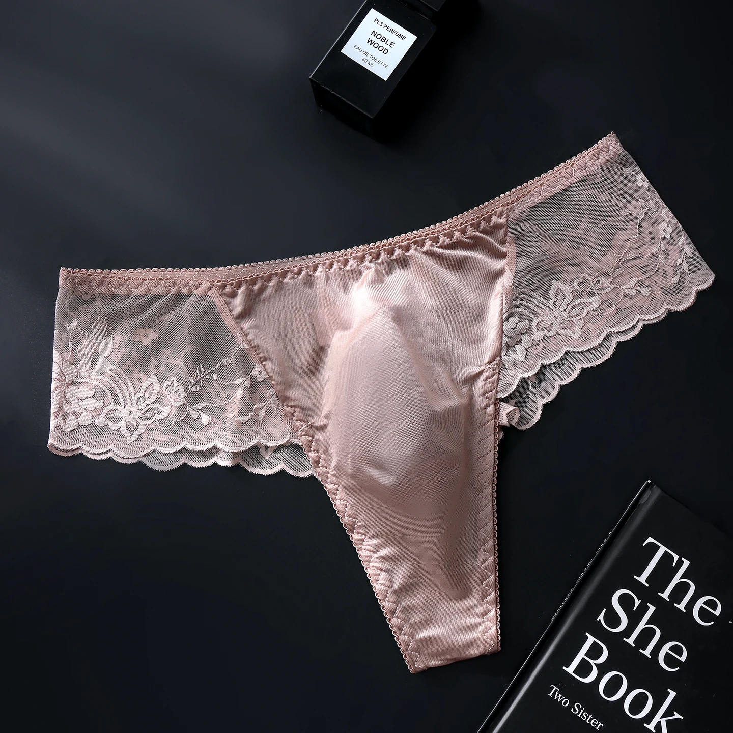 Paquete de 4 Tangas Sexys de Cintura Baja para Hombre con Bolsa de Contorno 3D, Encaje, Alta Elasticidad, Tallas Grandes Disponibles en Ropa Interior Masculina