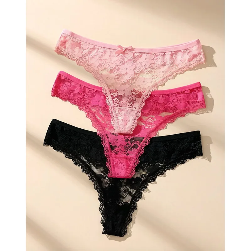 Tanga para mujer con encaje