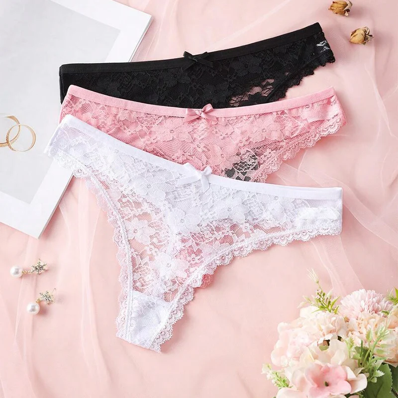Tanga para mujer con encaje