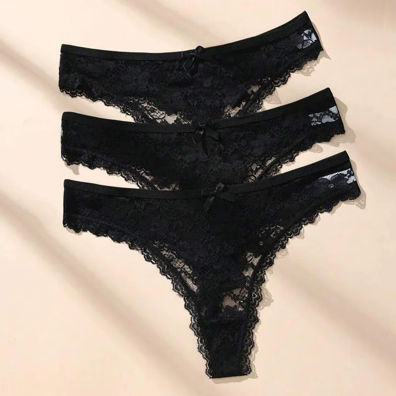 Tanga para mujer con encaje