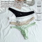 Tanga para hombre con acabado satinado - Imagen 5