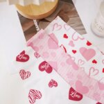 AIVEITE Tanga sin costuras con estampado de corazones para mujer, sexy, de talle bajo, ropa interior suave, transpirable, cómoda, invisible, para uso diario y deportivo - Imagen 5