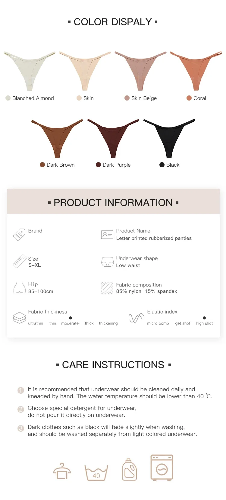 Gran oferta de calzoncillos elásticos con espalda en T para mujer, ropa interior respetuosa con la piel, Tanga, bragas sin costuras para mujer
