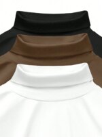Conjunto de Tres Piezas de Chaleco Casual de Cuello Redondo en Color Sólido para Primavera, Verano y Otoño, Estilo Europeo y Americano - Imagen 3