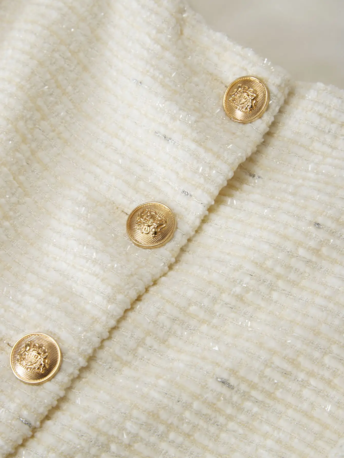 Chaleco de punto para mujer, ideal para el verano, sin mangas, con botones dorados, cuello cuadrado, elegante, cómodo, para uso diario, modelo 2026.