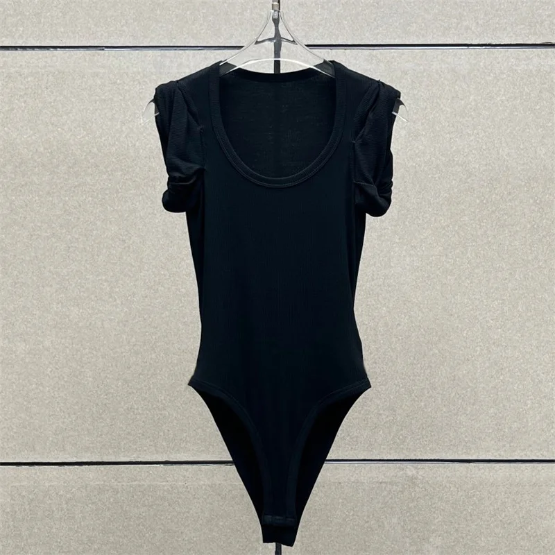 Body para mujer con cuello redondo y sin mangas