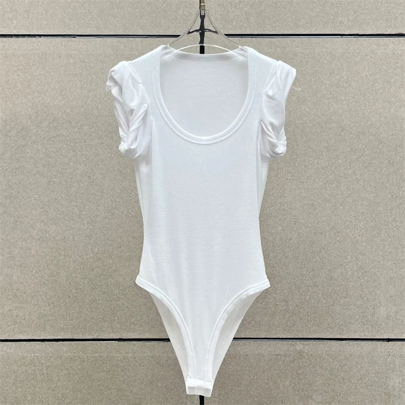 Body para mujer con cuello redondo y sin mangas