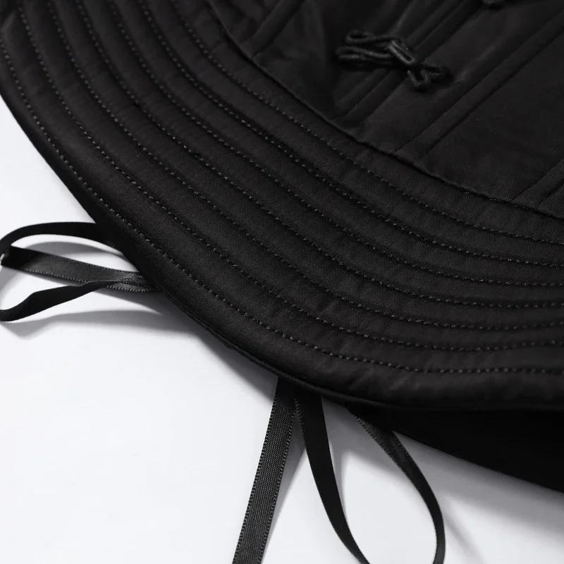 Camisola sin mangas con tirantes y espalda descubierta para mujer, estilo bandage, con diseño de espina de pescado, ajustada, de un solo pecho, color negro, elegante, para verano 2026 Camisola sin mangas con tirantes y espalda descubierta para mujer, estilo bandage, con diseño de espina de pescado, ajustada, de un solo pecho, color negro, elegante, para verano 2026
