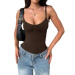 Body con tirantes finos y fruncido - Imagen 5