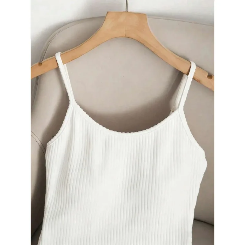 Body de punto sin mangas, sexy y ajustado, con hombros descubiertos y cuello halter, ideal para el verano, estilo casual y urbano, para mujer, ropa de club, monos.