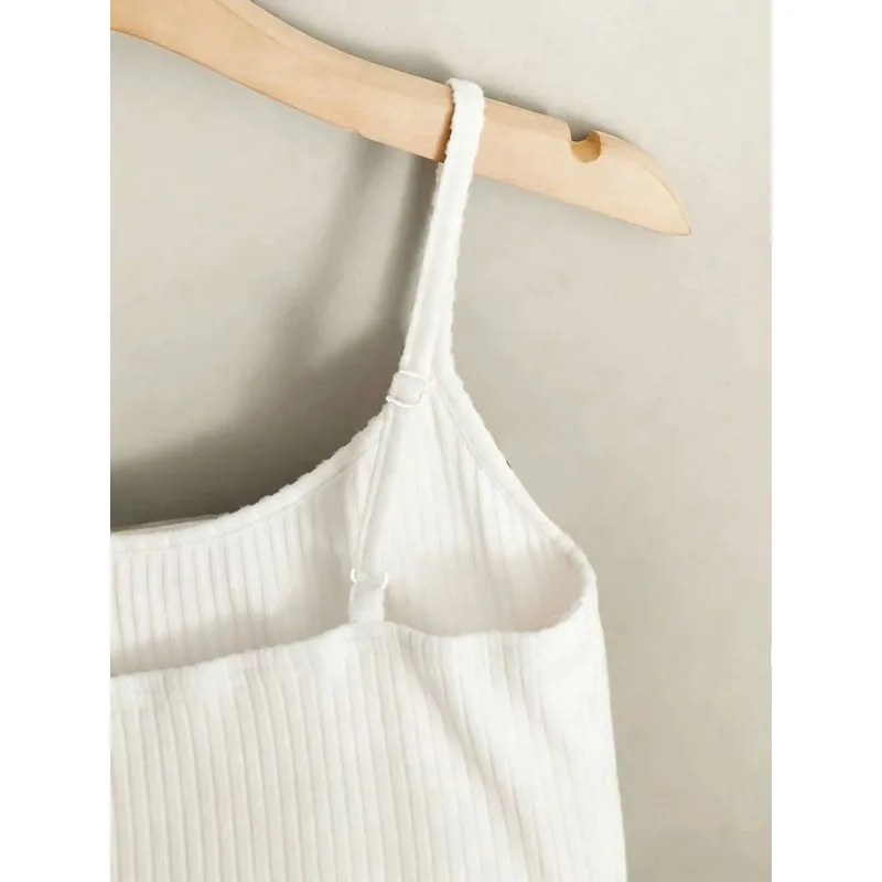 Body de punto sin mangas, sexy y ajustado, con hombros descubiertos y cuello halter, ideal para el verano, estilo casual y urbano, para mujer, ropa de club, monos.