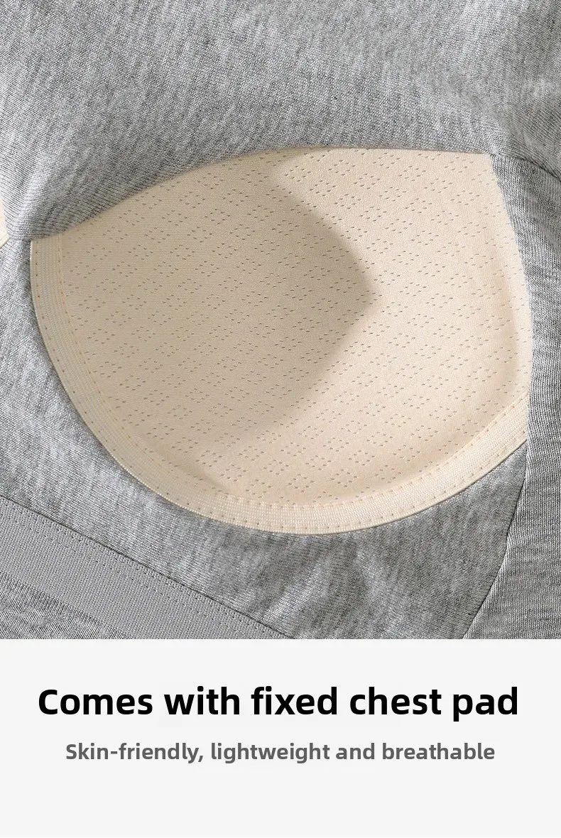Chaleco sin mangas de cuello medio alto de una pieza para mujer, camisola con almohadilla para el pecho integrada, ropa interior, camiseta sin mangas para prendas de vestir exteriores