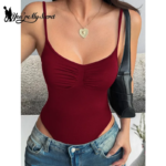 Body para mujer sin mangas y con tirantes finos - Imagen 2
