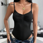 Body para mujer sin mangas y con tirantes finos - Imagen 5