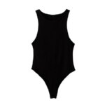 Tanga para mujer con cuello redondo y sin mangas - Imagen 5